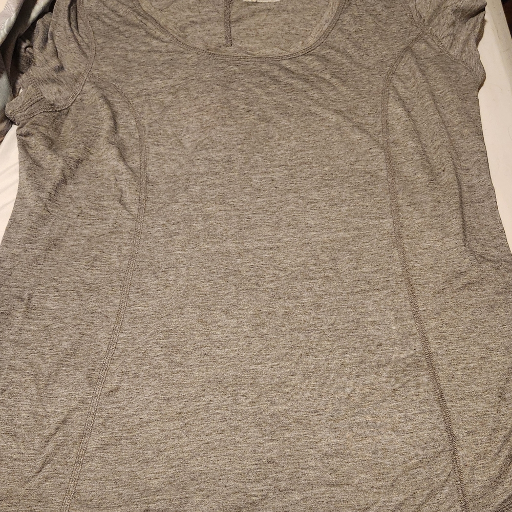 Athletic Worjs Gray Women's Top